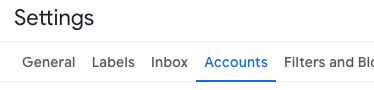 gmail accounts tab